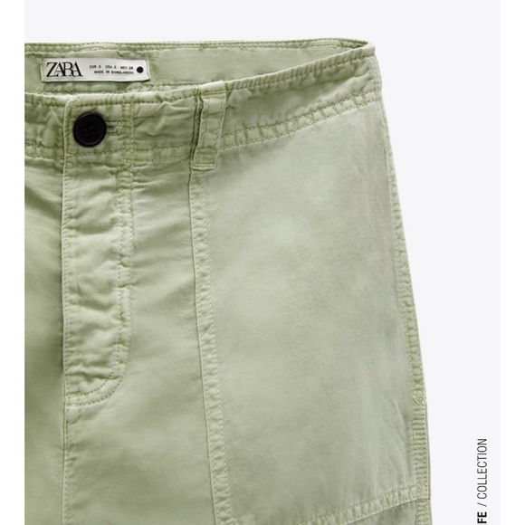 NWT ZARA COTTON PANTS - Picture 7 of 10